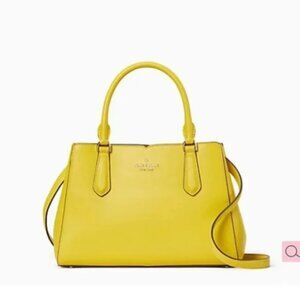 Kate Spade Tippy Small Triple Compartment Satchel In Chartreuse
